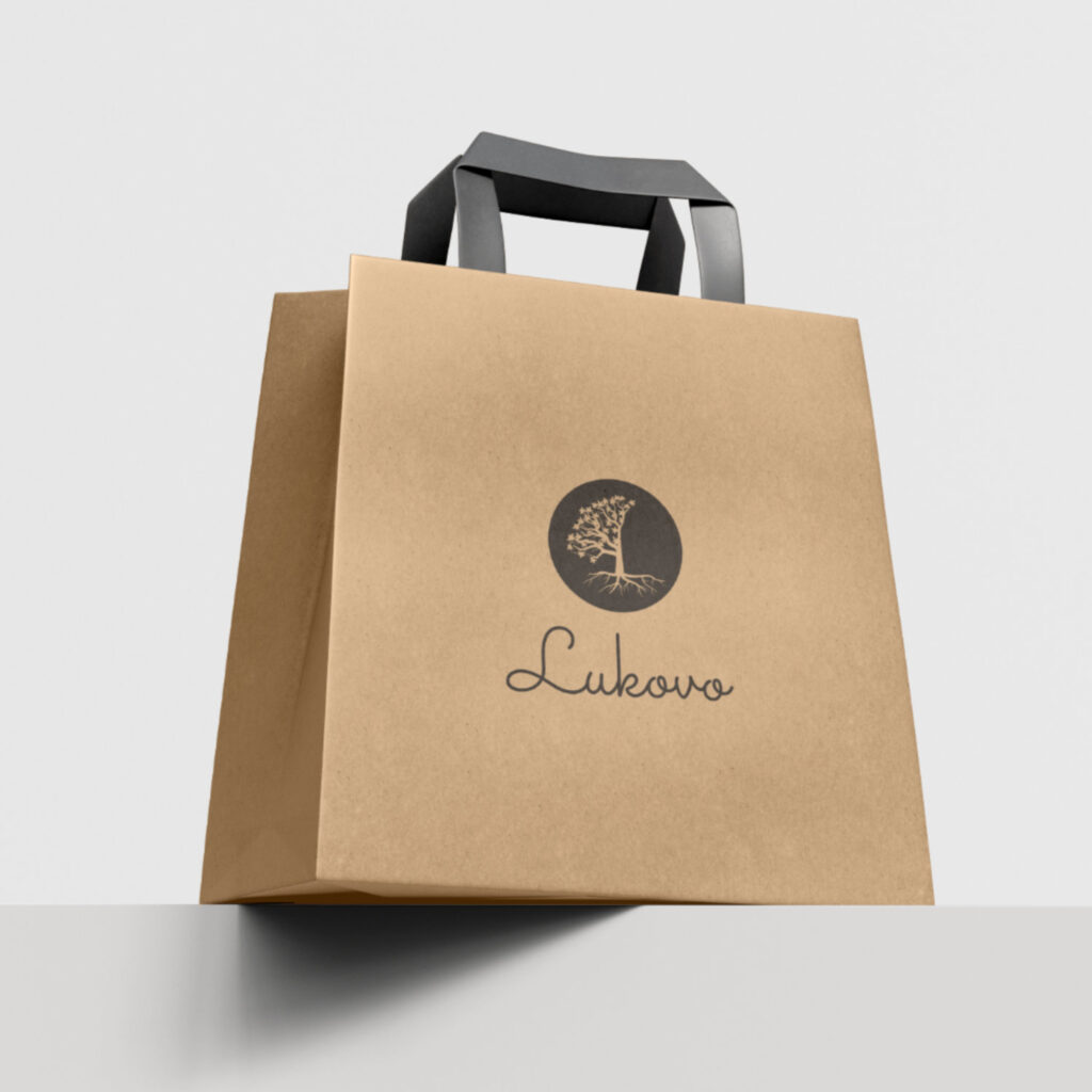 Paper Shopping Bag Branding Mockup